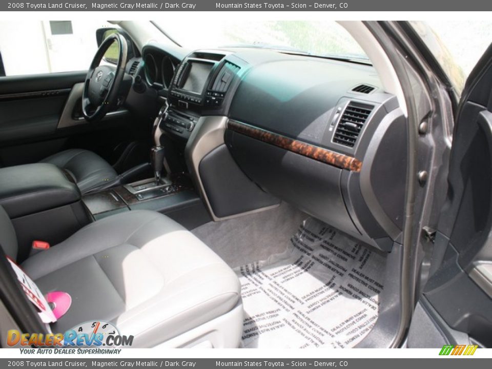 2008 Toyota Land Cruiser Magnetic Gray Metallic / Dark Gray Photo #15