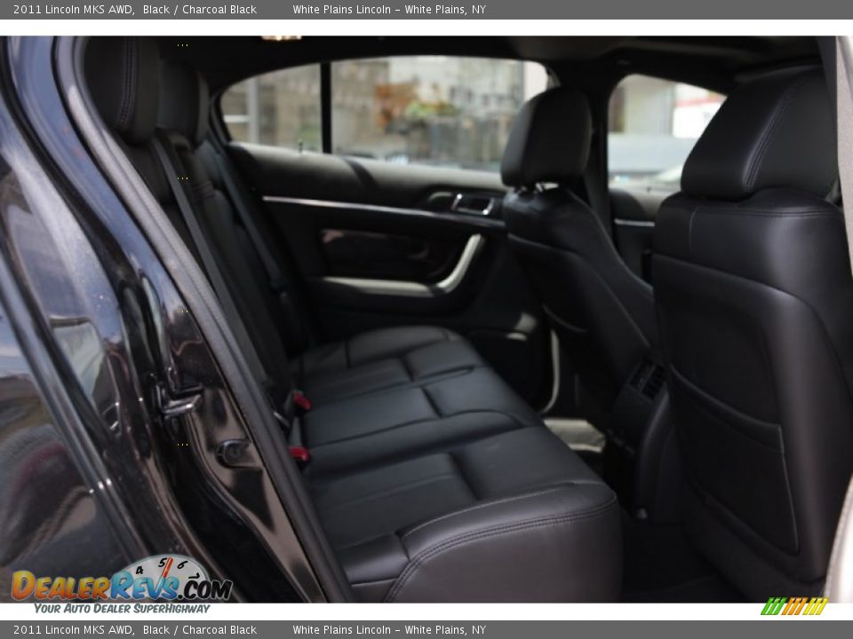 2011 Lincoln MKS AWD Black / Charcoal Black Photo #9