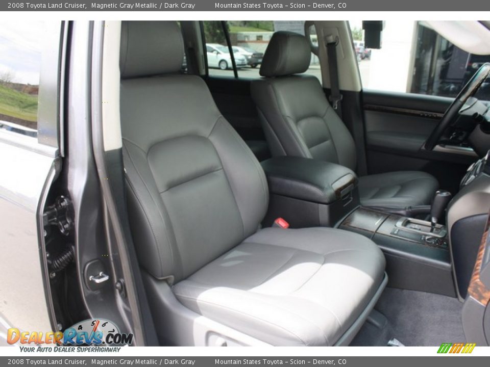 2008 Toyota Land Cruiser Magnetic Gray Metallic / Dark Gray Photo #17