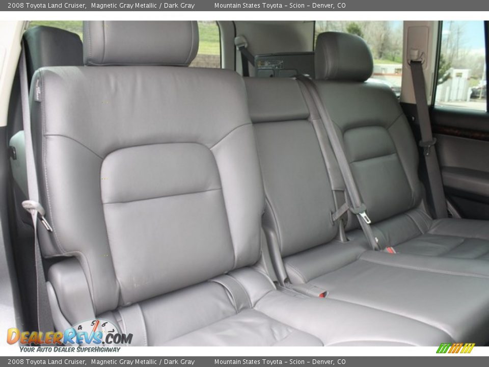 2008 Toyota Land Cruiser Magnetic Gray Metallic / Dark Gray Photo #19