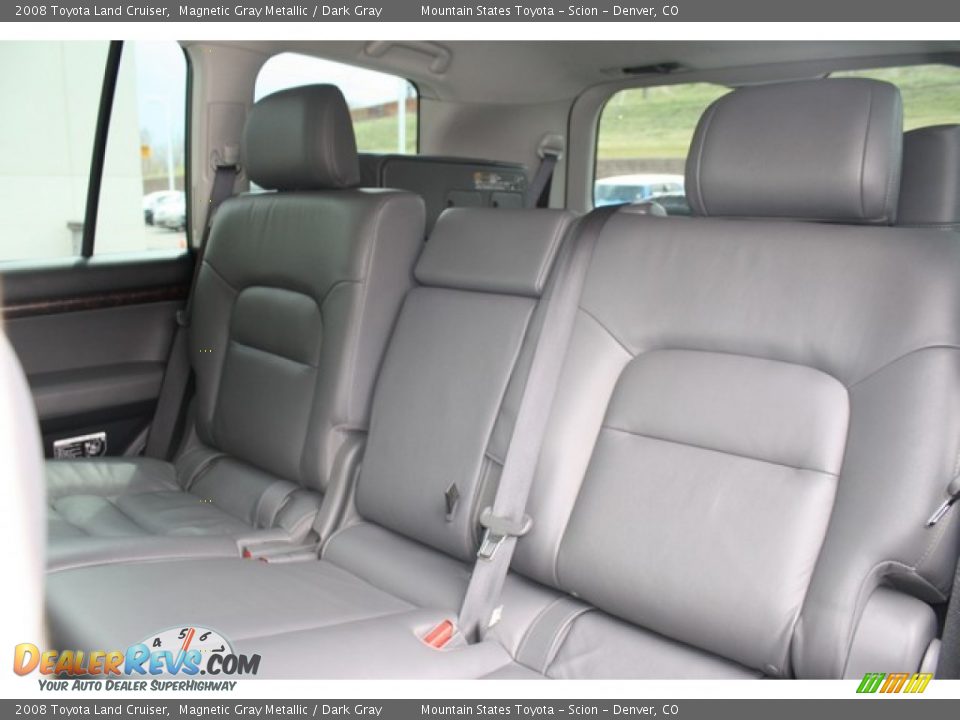2008 Toyota Land Cruiser Magnetic Gray Metallic / Dark Gray Photo #20