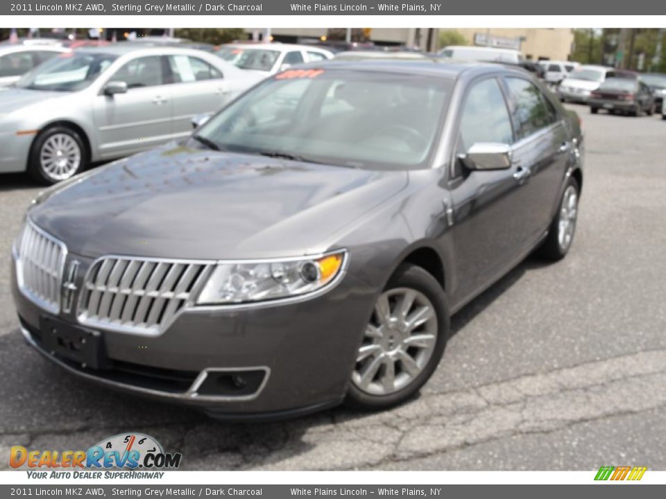 2011 Lincoln MKZ AWD Sterling Grey Metallic / Dark Charcoal Photo #1