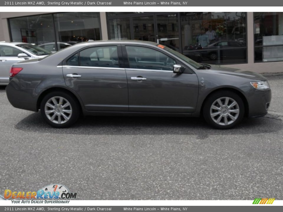 2011 Lincoln MKZ AWD Sterling Grey Metallic / Dark Charcoal Photo #5
