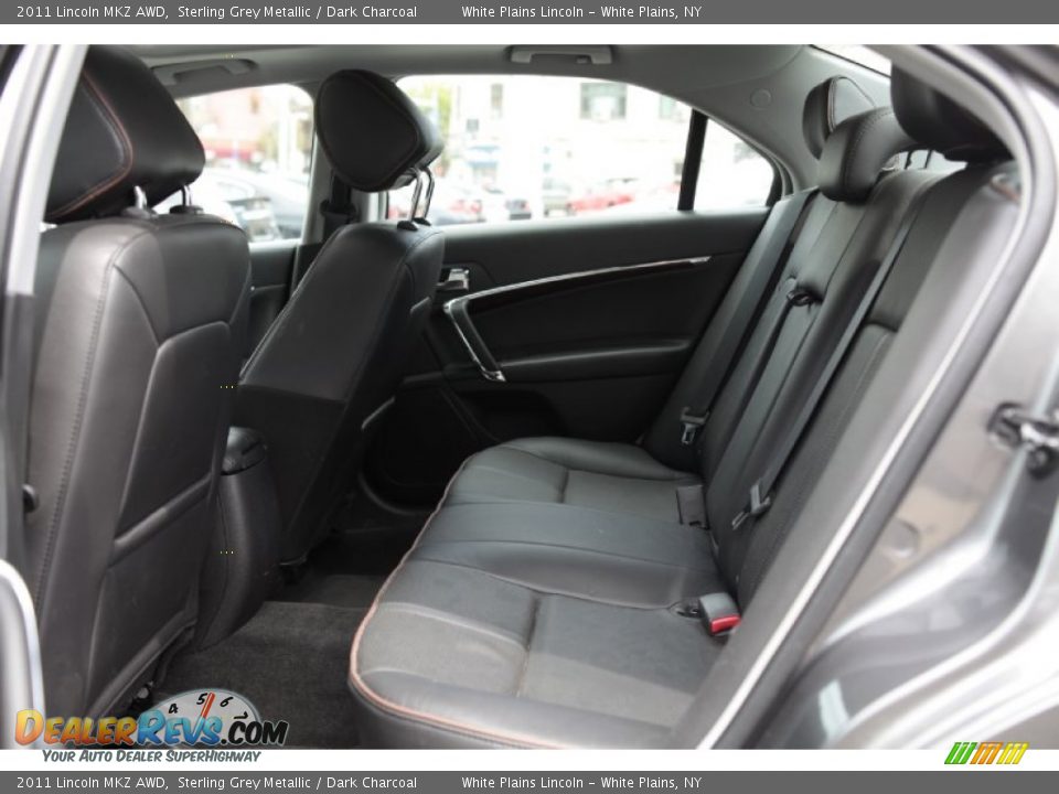 2011 Lincoln MKZ AWD Sterling Grey Metallic / Dark Charcoal Photo #11