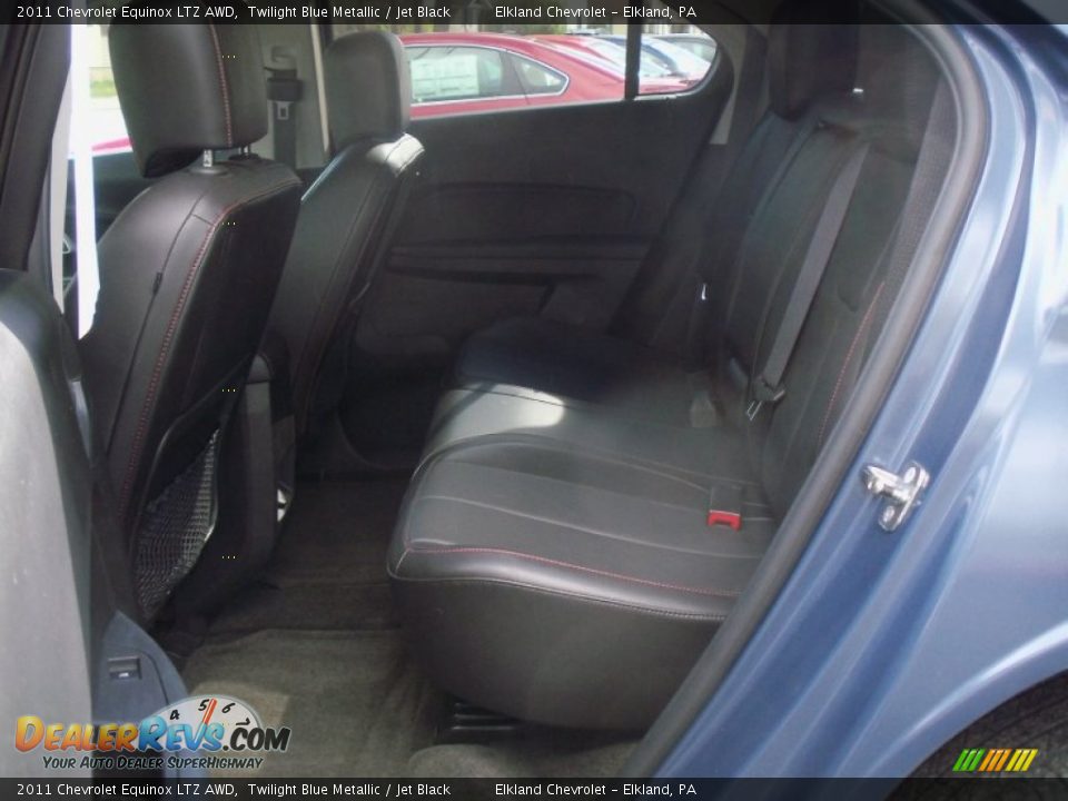 2011 Chevrolet Equinox LTZ AWD Twilight Blue Metallic / Jet Black Photo #12