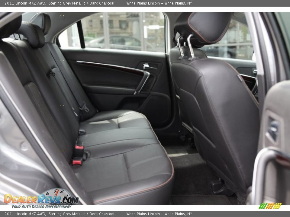 2011 Lincoln MKZ AWD Sterling Grey Metallic / Dark Charcoal Photo #13