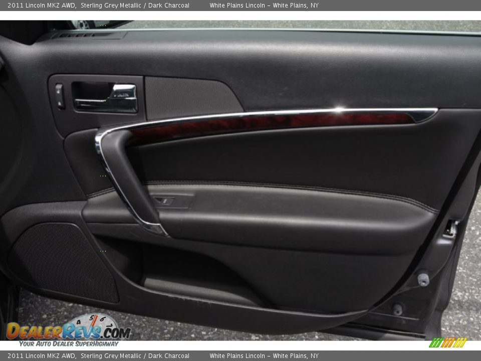 2011 Lincoln MKZ AWD Sterling Grey Metallic / Dark Charcoal Photo #14