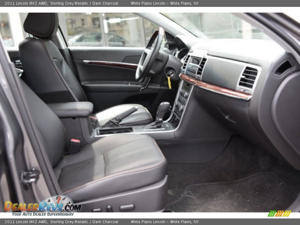 2011 Lincoln MKZ AWD Sterling Grey Metallic / Dark Charcoal Photo #15