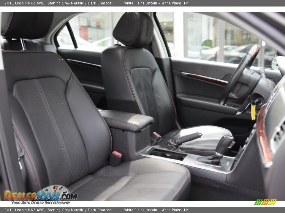 2011 Lincoln MKZ AWD Sterling Grey Metallic / Dark Charcoal Photo #16