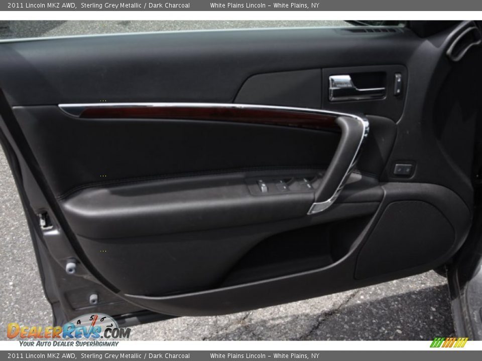 2011 Lincoln MKZ AWD Sterling Grey Metallic / Dark Charcoal Photo #17