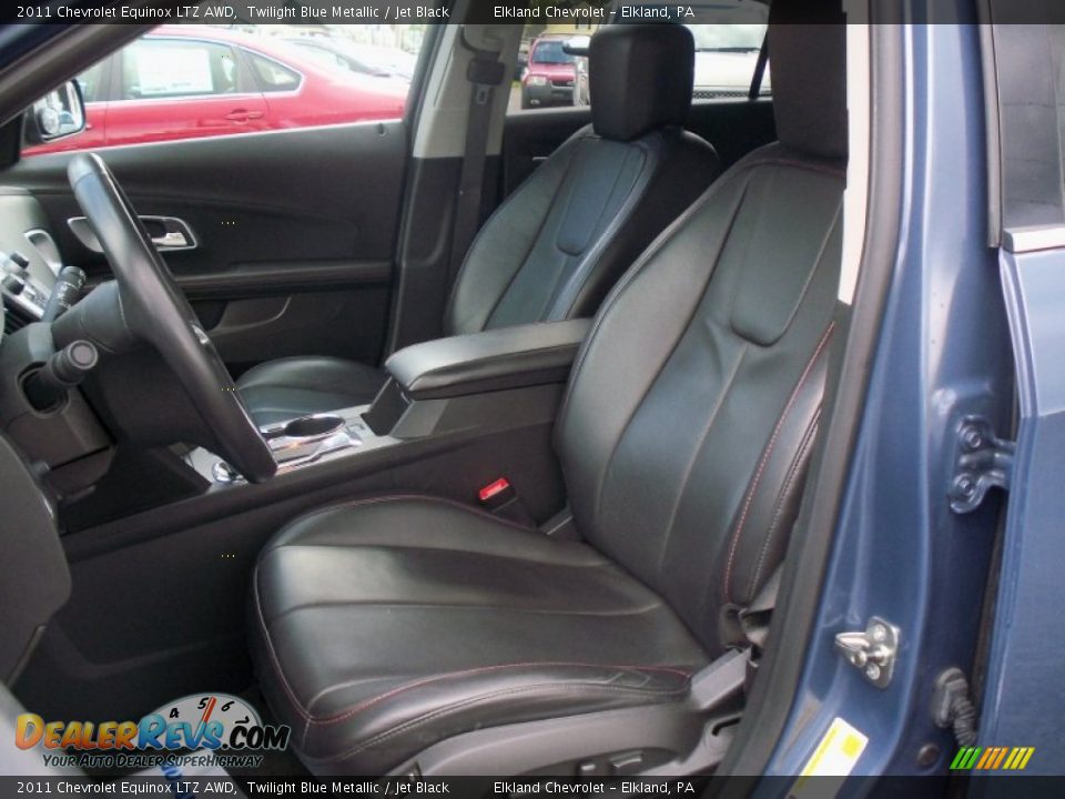 2011 Chevrolet Equinox LTZ AWD Twilight Blue Metallic / Jet Black Photo #18