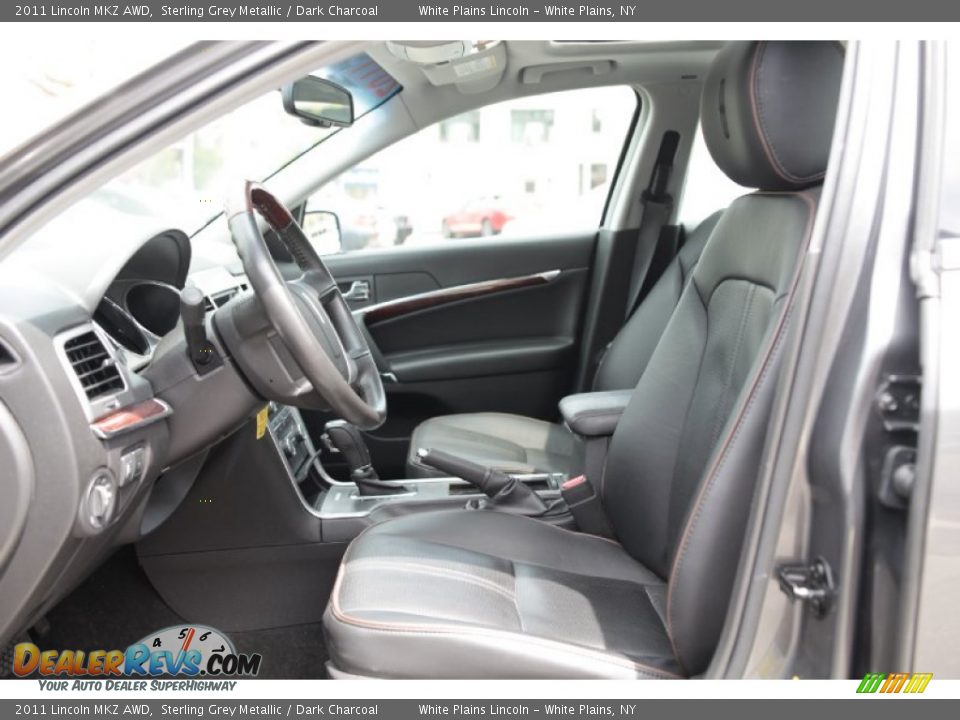 2011 Lincoln MKZ AWD Sterling Grey Metallic / Dark Charcoal Photo #19