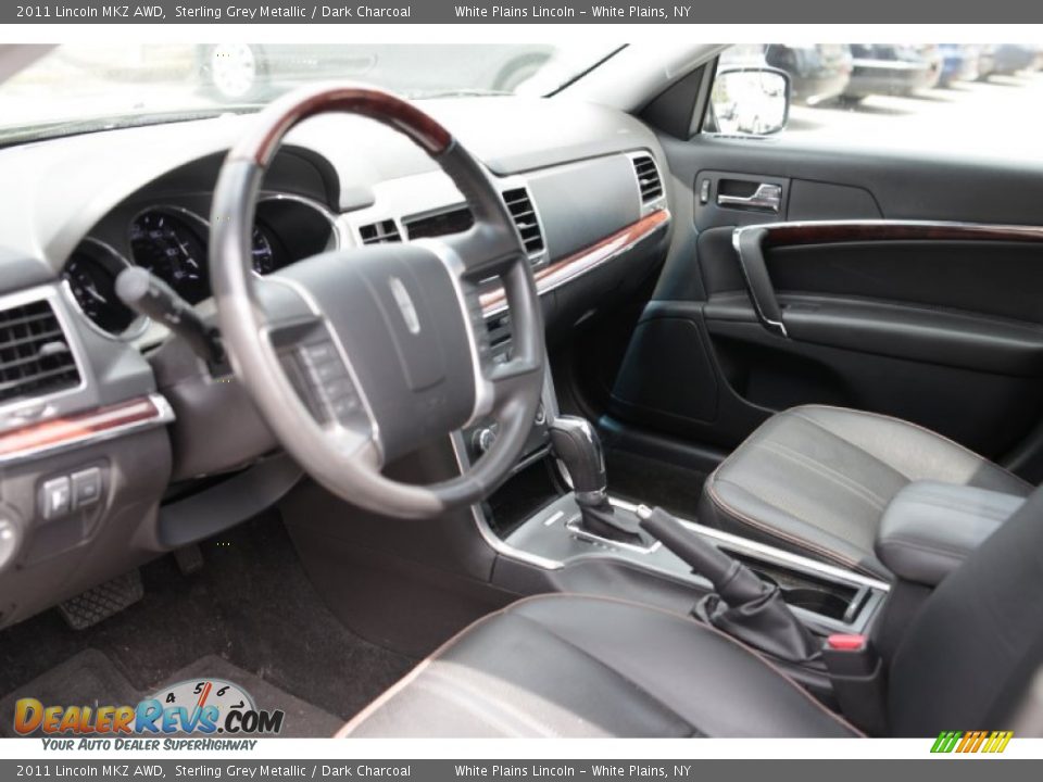 2011 Lincoln MKZ AWD Sterling Grey Metallic / Dark Charcoal Photo #20