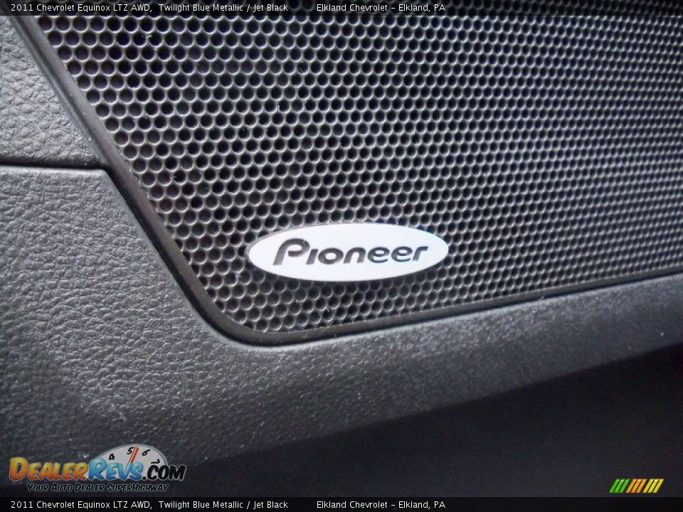 2011 Chevrolet Equinox LTZ AWD Twilight Blue Metallic / Jet Black Photo #20
