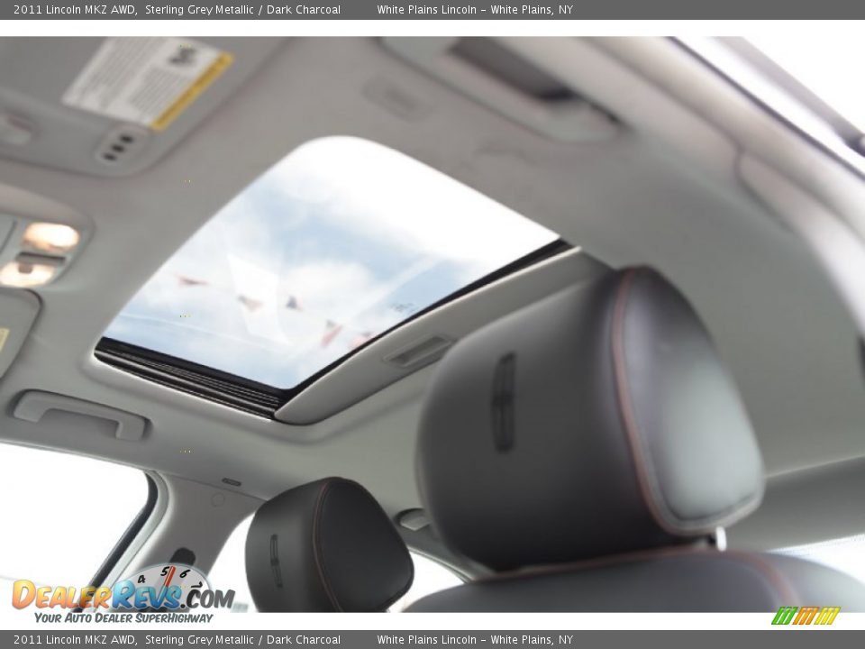 2011 Lincoln MKZ AWD Sterling Grey Metallic / Dark Charcoal Photo #21
