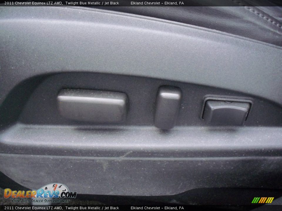 2011 Chevrolet Equinox LTZ AWD Twilight Blue Metallic / Jet Black Photo #21