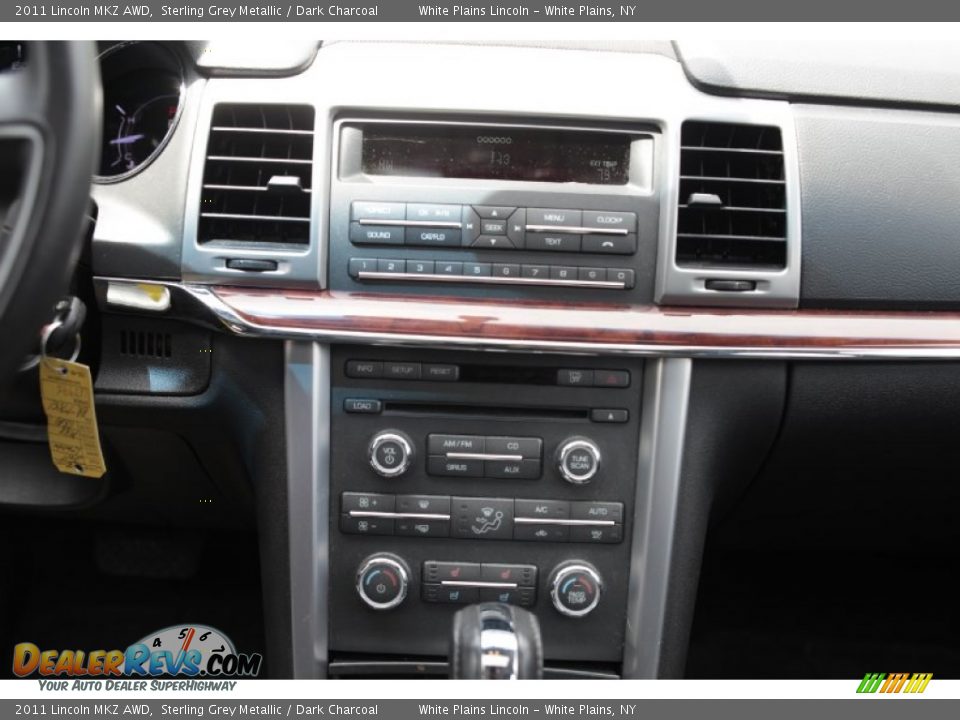 2011 Lincoln MKZ AWD Sterling Grey Metallic / Dark Charcoal Photo #22