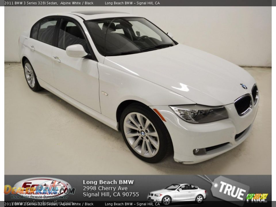 2011 BMW 3 Series 328i Sedan Alpine White / Black Photo #1