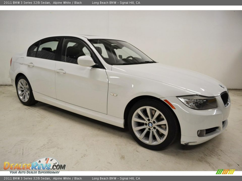 2011 BMW 3 Series 328i Sedan Alpine White / Black Photo #2