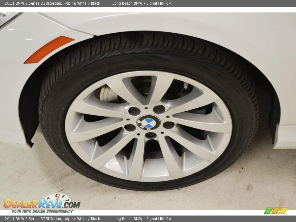 2011 BMW 3 Series 328i Sedan Alpine White / Black Photo #7