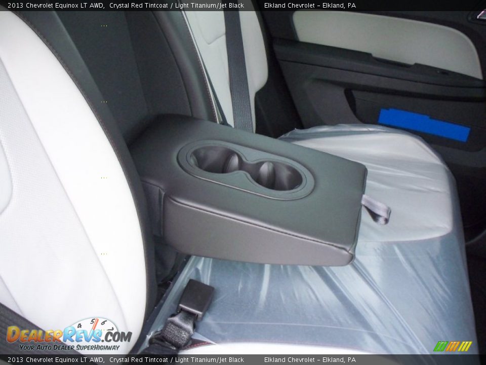 2013 Chevrolet Equinox LT AWD Crystal Red Tintcoat / Light Titanium/Jet Black Photo #15