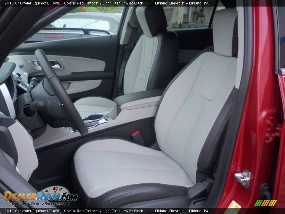2013 Chevrolet Equinox LT AWD Crystal Red Tintcoat / Light Titanium/Jet Black Photo #20