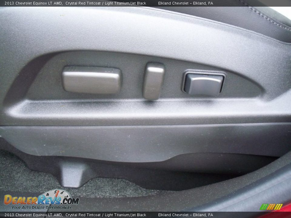 2013 Chevrolet Equinox LT AWD Crystal Red Tintcoat / Light Titanium/Jet Black Photo #22