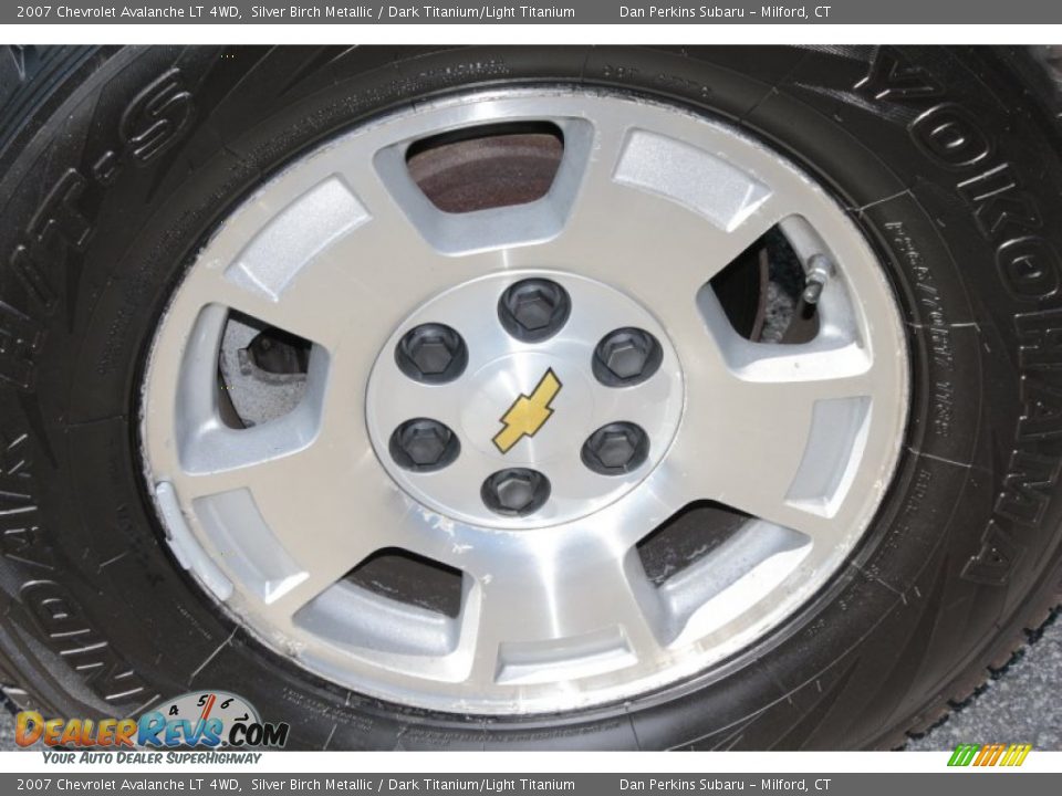 2007 Chevrolet Avalanche LT 4WD Silver Birch Metallic / Dark Titanium/Light Titanium Photo #21