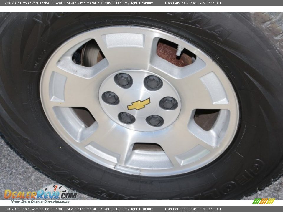 2007 Chevrolet Avalanche LT 4WD Silver Birch Metallic / Dark Titanium/Light Titanium Photo #22