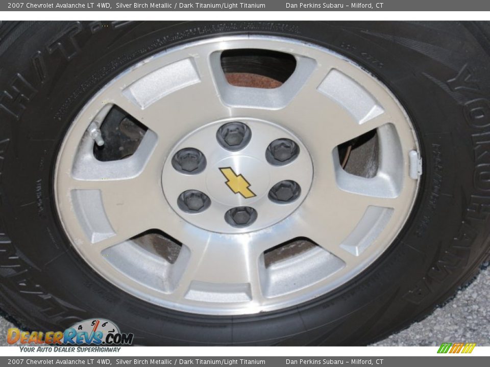 2007 Chevrolet Avalanche LT 4WD Silver Birch Metallic / Dark Titanium/Light Titanium Photo #23