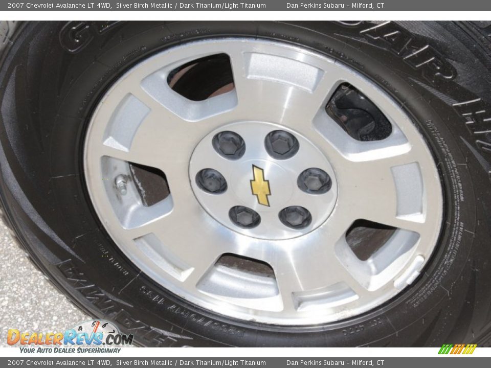 2007 Chevrolet Avalanche LT 4WD Silver Birch Metallic / Dark Titanium/Light Titanium Photo #24