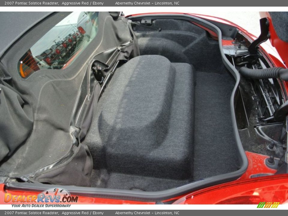 2007 Pontiac Solstice Roadster Aggressive Red / Ebony Photo #15