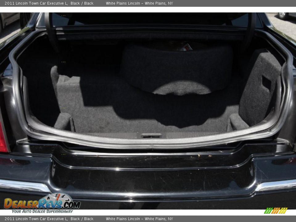 2011 Lincoln Town Car Executive L Black / Black Photo #8