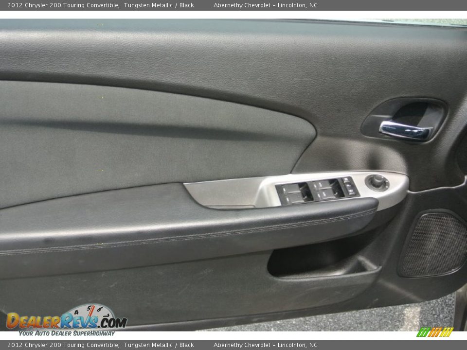 2012 Chrysler 200 Touring Convertible Tungsten Metallic / Black Photo #8