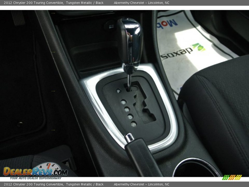 2012 Chrysler 200 Touring Convertible Tungsten Metallic / Black Photo #10