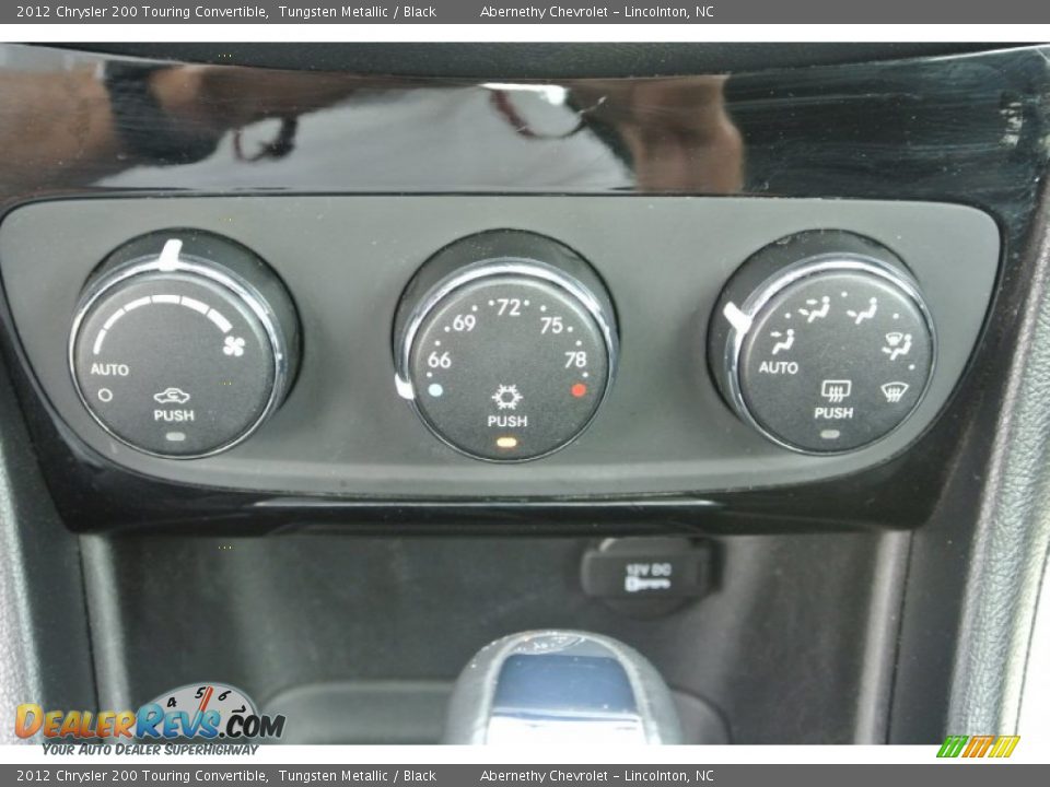 Controls of 2012 Chrysler 200 Touring Convertible Photo #11