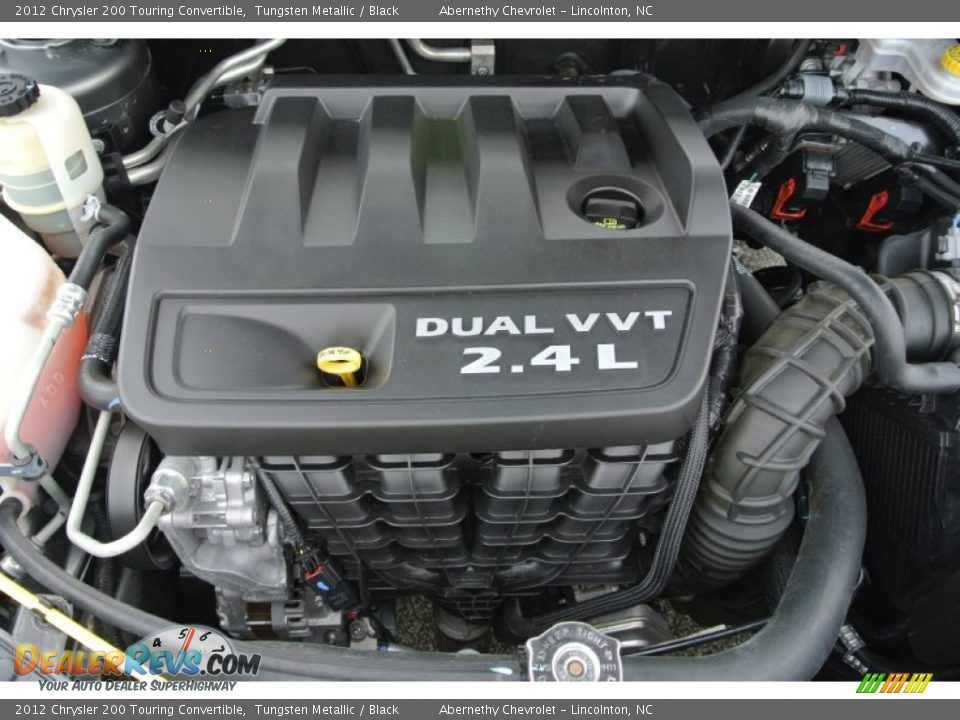 2012 Chrysler 200 Touring Convertible 2.4 Liter DOHC 16-Valve Dual VVT 4 Cylinder Engine Photo #19