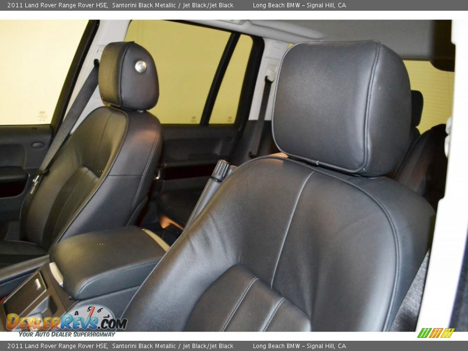 2011 Land Rover Range Rover HSE Santorini Black Metallic / Jet Black/Jet Black Photo #11