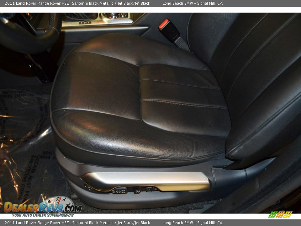 2011 Land Rover Range Rover HSE Santorini Black Metallic / Jet Black/Jet Black Photo #12