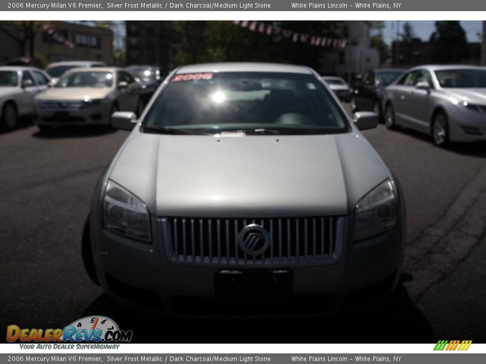 2006 Mercury Milan V6 Premier Silver Frost Metallic / Dark Charcoal/Medium Light Stone Photo #3