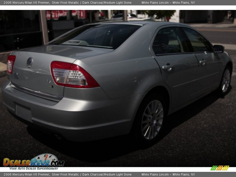 2006 Mercury Milan V6 Premier Silver Frost Metallic / Dark Charcoal/Medium Light Stone Photo #5