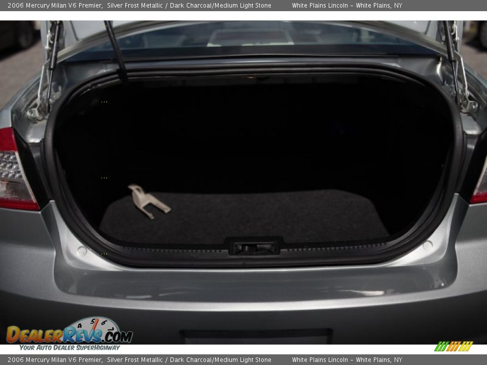 2006 Mercury Milan V6 Premier Silver Frost Metallic / Dark Charcoal/Medium Light Stone Photo #7