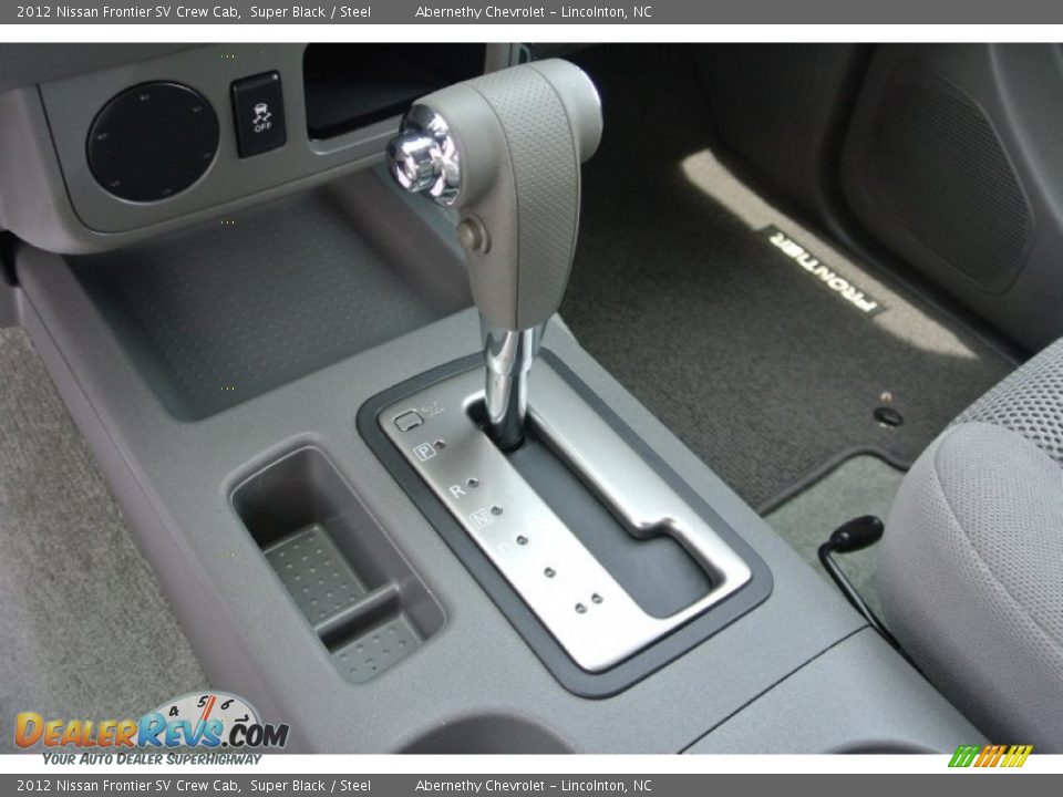 2012 Nissan Frontier SV Crew Cab Super Black / Steel Photo #10