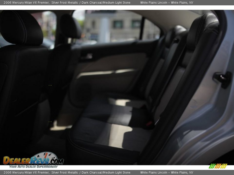 2006 Mercury Milan V6 Premier Silver Frost Metallic / Dark Charcoal/Medium Light Stone Photo #11