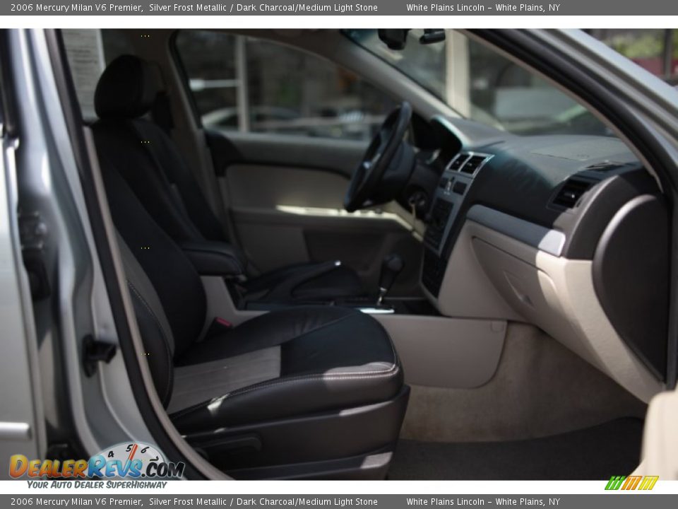 2006 Mercury Milan V6 Premier Silver Frost Metallic / Dark Charcoal/Medium Light Stone Photo #14