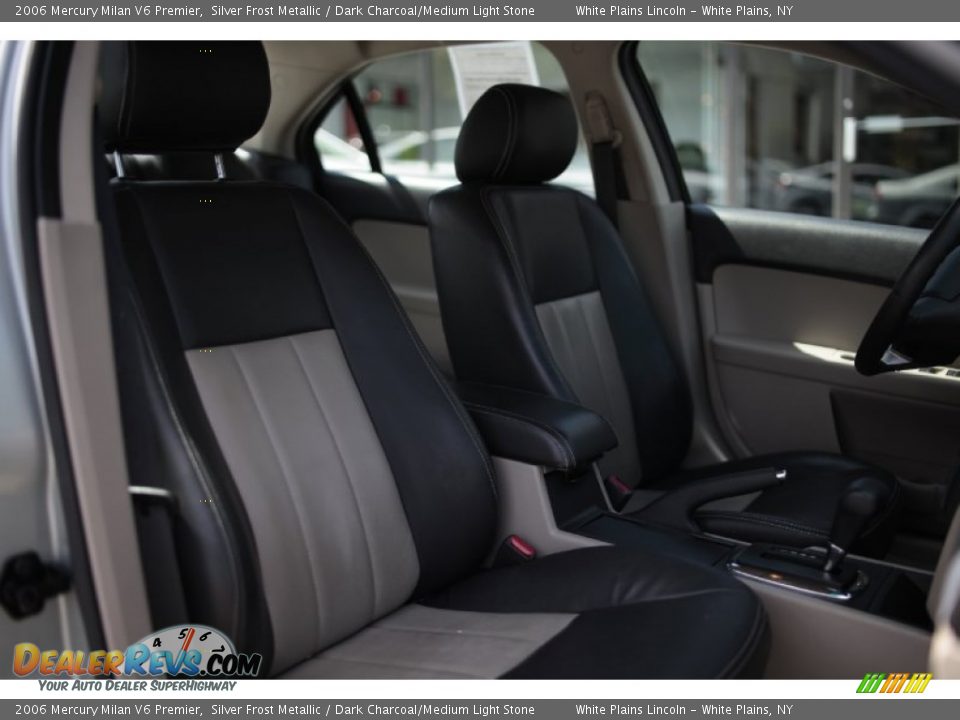 2006 Mercury Milan V6 Premier Silver Frost Metallic / Dark Charcoal/Medium Light Stone Photo #15