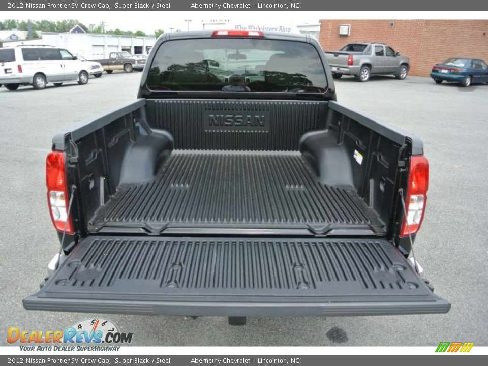 2012 Nissan Frontier SV Crew Cab Super Black / Steel Photo #16