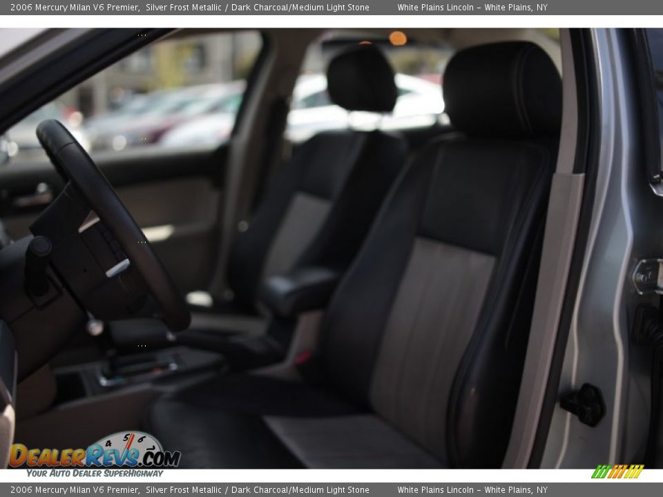 2006 Mercury Milan V6 Premier Silver Frost Metallic / Dark Charcoal/Medium Light Stone Photo #19