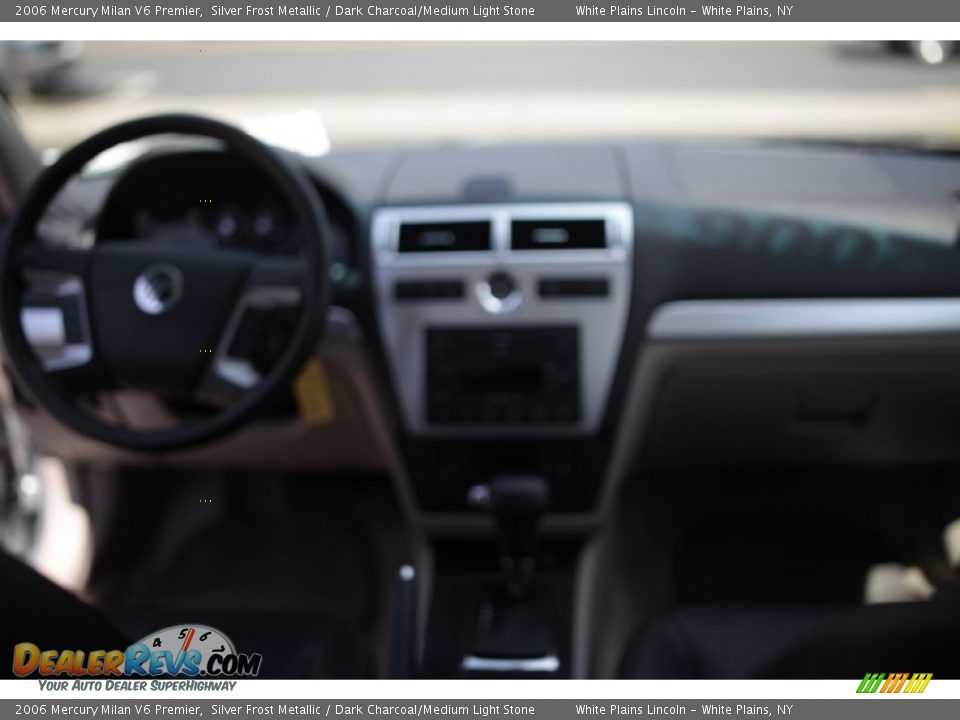 2006 Mercury Milan V6 Premier Silver Frost Metallic / Dark Charcoal/Medium Light Stone Photo #20