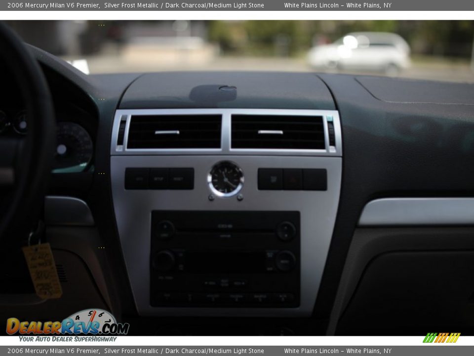 2006 Mercury Milan V6 Premier Silver Frost Metallic / Dark Charcoal/Medium Light Stone Photo #21